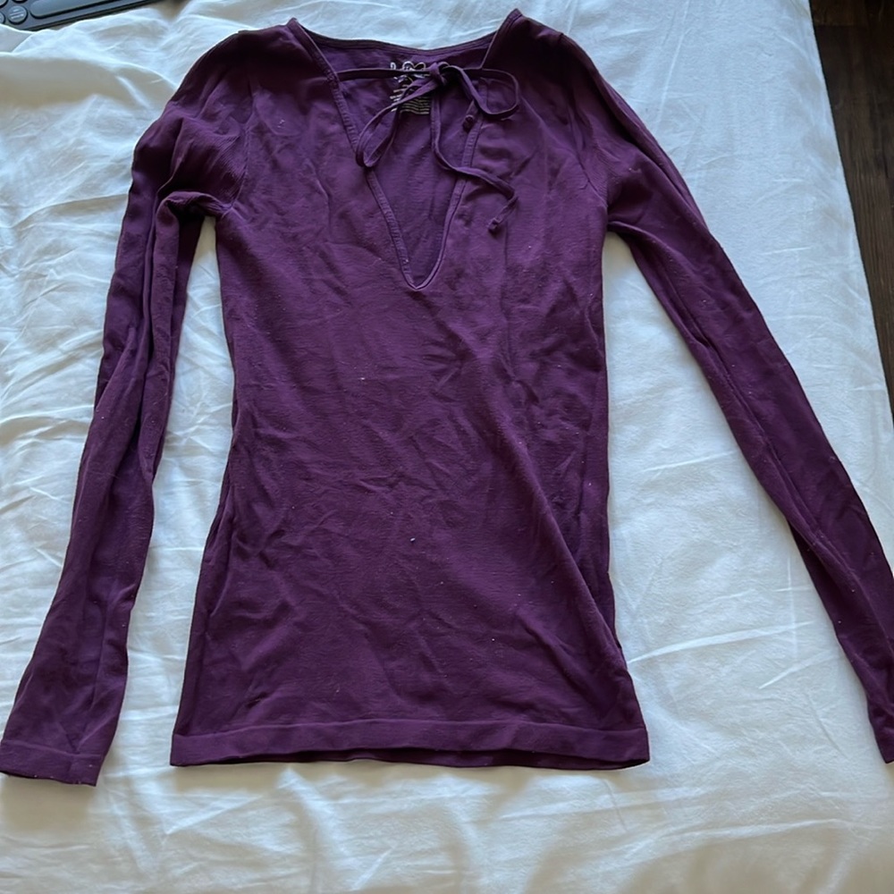 Intimately Free People purple top